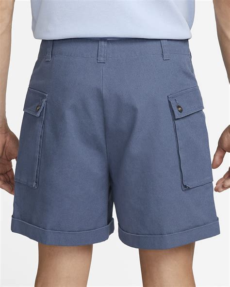 woven cargo shorts for men